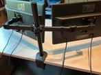 Te koop beugel voor 2 beeldschermen, Computers en Software, Ophalen, Zo goed als nieuw