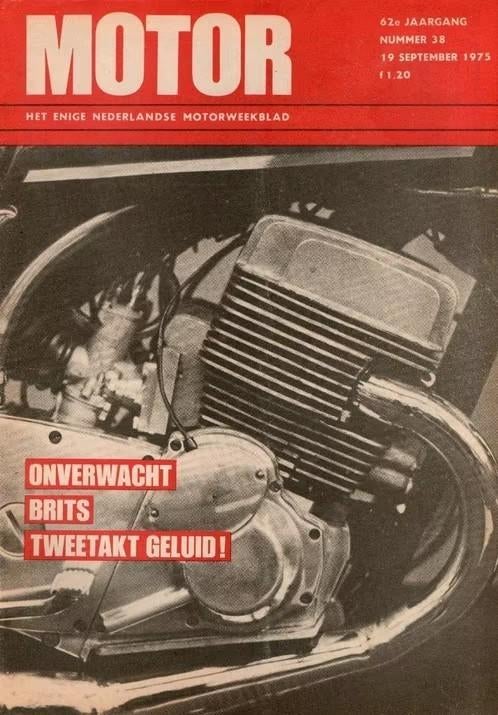 Motorweekblad Motor 1975., Verzamelen, Overige Verzamelen, Zo goed als nieuw, Ophalen of Verzenden