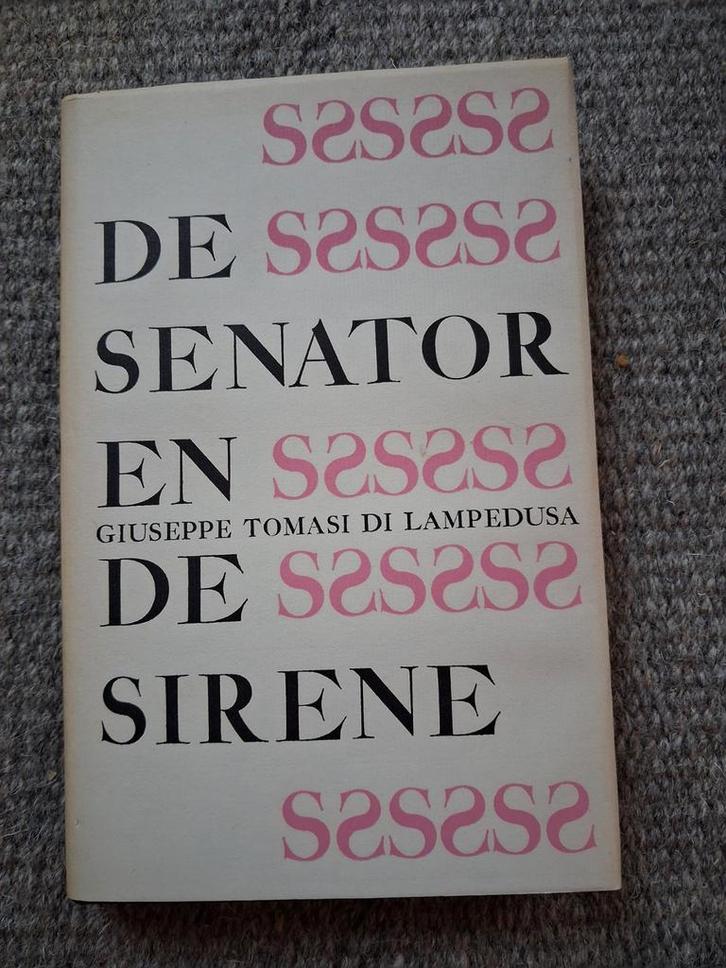 Het geheim Enquist De senator en de sirene Lampedusa, Boeken, Romans, Zo goed als nieuw, Ophalen of Verzenden
