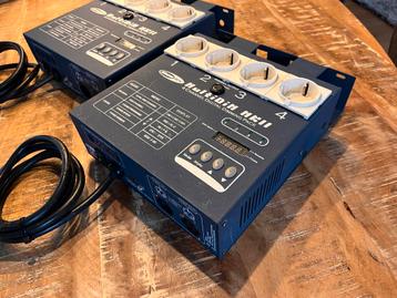 2x Showtec Multidim MKII 4 kanaals dimmerpack als nieuw beschikbaar voor biedingen