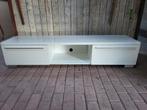 Modern wit tv meubel, Ophalen, 150 tot 200 cm, Zo goed als nieuw, Minder dan 100 cm
