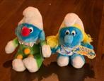 2x Vintage Peyo IMPS Pluche Smurf - 1983 Smurfin en Clown, Verzamelen, Smurfen, Ophalen of Verzenden, Nieuw, Smurfin, Poppetje, Figuurtje of Knuffel