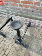 Oude kachelpoten / vuurpoten / haardbokken, Huis en Inrichting, Kachels, Ophalen, Gebruikt, Overige soorten, Vrijstaand