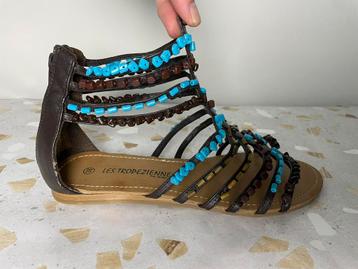 sandalen met kralen maat 38 beschikbaar voor biedingen