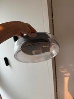 Rookglas Plafondlamp met Lichtbron, Huis en Inrichting, Lampen | Losse lampen, Minder dan 30 watt, Gloeilamp, Zo goed als nieuw