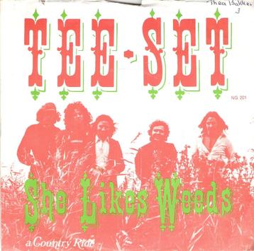 Tee-Set - She Likes Weeds - A Country Ride - 1970 NEDERBEAT  beschikbaar voor biedingen