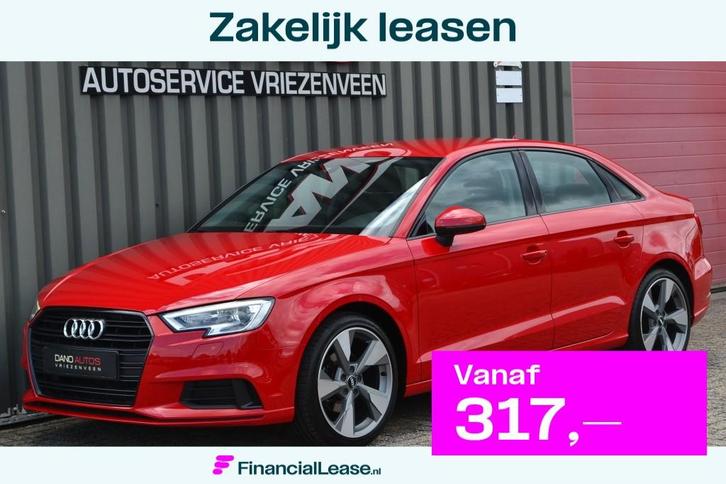 Audi A3 Limousine 1.5 TFSI CoD Sport Navi/LED/Clima/Cruise/1, Auto's, Audi, Bedrijf, Lease, Financial lease, A3, ABS, Airbags