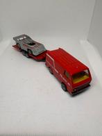 Siku Volkswagen LT28 bestelwagen met Kar en racewagen, Ophalen of Verzenden, Auto