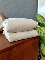 Beige Velvet Gordijnen 140x300 Austra Jysk ZGAN, Crème, 100 tot 150 cm, 200 cm of meer, Ophalen of Verzenden
