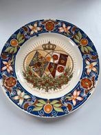 Vintage Petrus Regout & Co. Maastricht Herdenkingsbord 1937, Antiek en Kunst, Ophalen of Verzenden