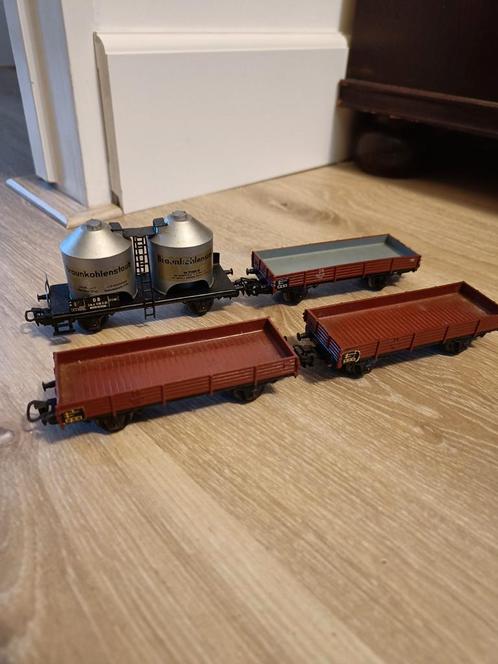 Marklin Koolstofwagon 4503 en open goederenwagon 4511, Hobby en Vrije tijd, Modeltreinen | H0, Gebruikt, Wagon, Wisselstroom, Märklin