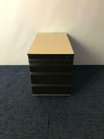 4 x Ladeblok Ahrend, aluminium/zwart, pennenlade & 3 lades, Huis en Inrichting, Ophalen, Minder dan 50 cm, Gebruikt, 75 cm of meer