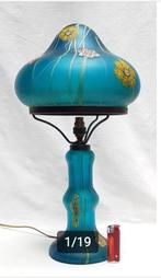 Fratelli Toso - Murano - Millefiori - Paddestoellamp., Antiek en Kunst, Ophalen of Verzenden