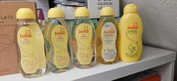 6x Zwitsal olie shampoo en conditioner badolie baby