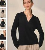 Next 100% merino wollen polo trui zwart maat XS, Kleding | Dames, Truien en Vesten, Verzenden, Zwart, Nieuw, Maat 34 (XS) of kleiner