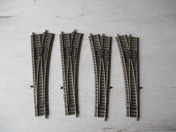 Fleischmann Profi Wissels Links, Hobby en Vrije tijd, Modeltreinen | H0, Zo goed als nieuw, Rails, Gelijkstroom, Fleischmann, Ophalen