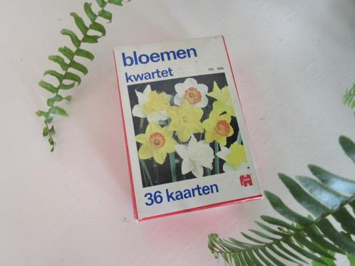 Bloemen kwartet van Jumbo, Verzamelen, Speelkaarten, Jokers en Kwartetten, Gebruikt, Kwartet(ten), Ophalen of Verzenden