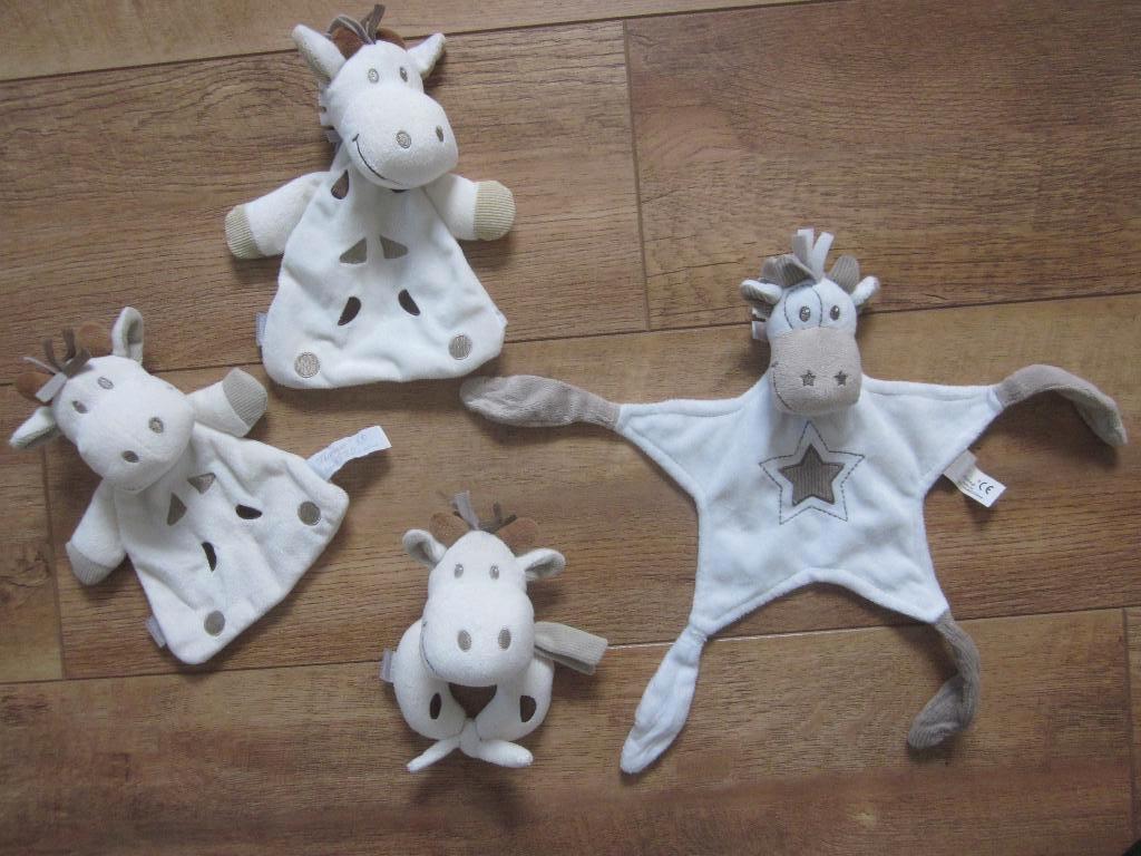 Tiamo Collection wit + bruin tinten figuurtjes Gino de Giraf, Ophalen of Verzenden, Zo goed als nieuw, Paard