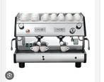 La Pavoni 2 groeps inclusief onderhoudscontract, mazzer, Espresso apparaat, Koffiebonen, Zo goed als nieuw, 2 tot 4 kopjes