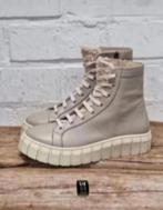 Deabused - Mooie leren boots maat 39 - Teddy - Nieuw €159, Deabused, Beige, Lage of Enkellaarzen, Nieuw