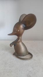 2706 vintage design messing muis sculptuur, Ophalen of Verzenden