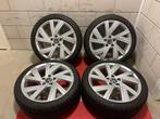 VW Volkswagen golf Bergamo 5x112 Bridgestone winter 2023, Ophalen, 18 inch, Gebruikt, Banden en Velgen