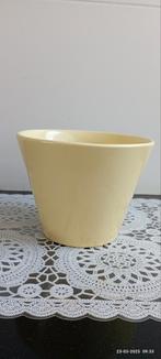 Vintage plateel ADCO bloempot jaren 50/60, Ophalen of Verzenden
