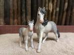 Schleich repaint schimmel met veulen, Verzamelen, Dierenverzamelingen, Ophalen of Verzenden, Zo goed als nieuw, Paard, Beeldje of Figuurtje