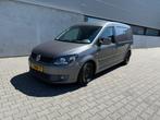 Volkswagen Caddy MAXI 1.6 D Carplay PDC Camera Leder, Auto's, Euro 5, Zwart, 4 cilinders, Volkswagen