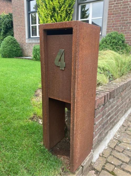 Decorex Robuust brievenbus – stoer & uniek design, Tuin en Terras, Brievenbussen, Nieuw, Staande brievenbus, Staal, Ophalen