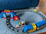 LEGO DUPLO Trein Set 5608 (Vintage) + Rails!, Ophalen of Verzenden, Zo goed als nieuw, Complete set, Duplo