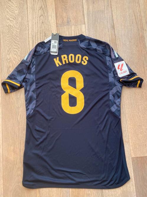 Real Madrid Uitshirt 2023/24 – Kroos – Maat M – Authentiek, Sport en Fitness, Voetbal, Nieuw, Shirt, Maat M, Ophalen of Verzenden