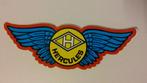 Hercules auto motor brommer vintage logo sticker vleugels, Gebruikt, Auto of Motor, Verzenden