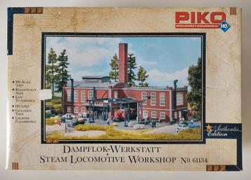 PIKO 61134 onderhoudswerkplaats stoomlocomotieven en wagons beschikbaar voor biedingen