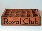 Oude (uit 1966) Originele Royal Club Reclame Frisdrank Krat , Verzamelen, Merken en Reclamevoorwerpen, Verpakking, Gebruikt, Verzenden