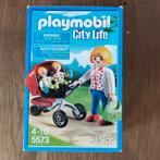 Playmobil City Life 5573 - Moeder met kinderwagen, Ophalen of Verzenden, Zo goed als nieuw, Complete set