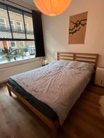 Ikea Tarva bed + matras en lattenbodem, Ophalen, Zo goed als nieuw, Tweepersoons