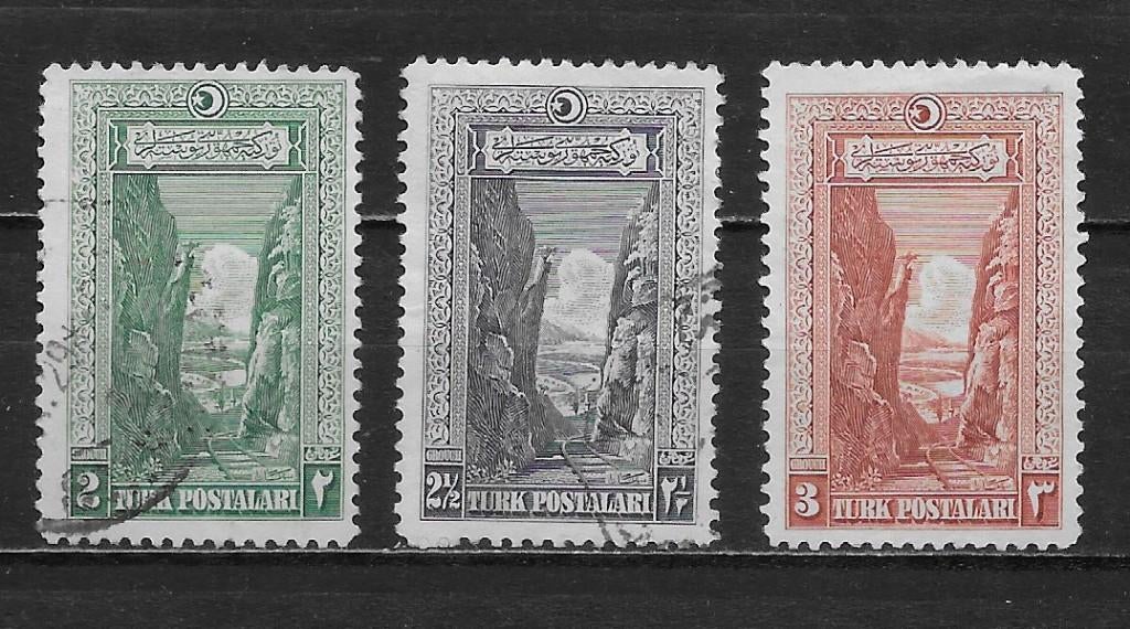Turkije 1926, Verzenden, Overige landen, Gestempeld