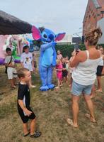 Stitch mascotte & springkussen huren, Ophalen, Nieuw