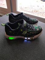 Skechers S- Lights maat 37 legerprint met lichtjes, Ophalen, Gebruikt, Sportschoenen, Skechers