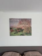 Pissarro Boomgaard Reproductie, Ophalen of Verzenden, 75 tot 100 cm, Oorspronkelijke maker, 50 tot 75 cm