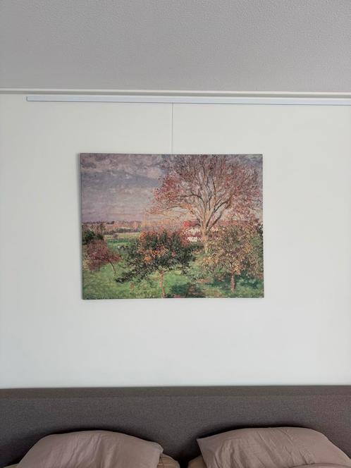 Pissarro Boomgaard Reproductie, Huis en Inrichting, Woonaccessoires | Schilderijen, Tekeningen en Foto's, Zo goed als nieuw, Print