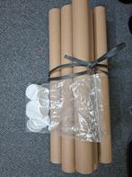 Kartonnen kokers met doppen - Nieuw, Overige merken, Papier of Karton, N.v.t., N.v.t.