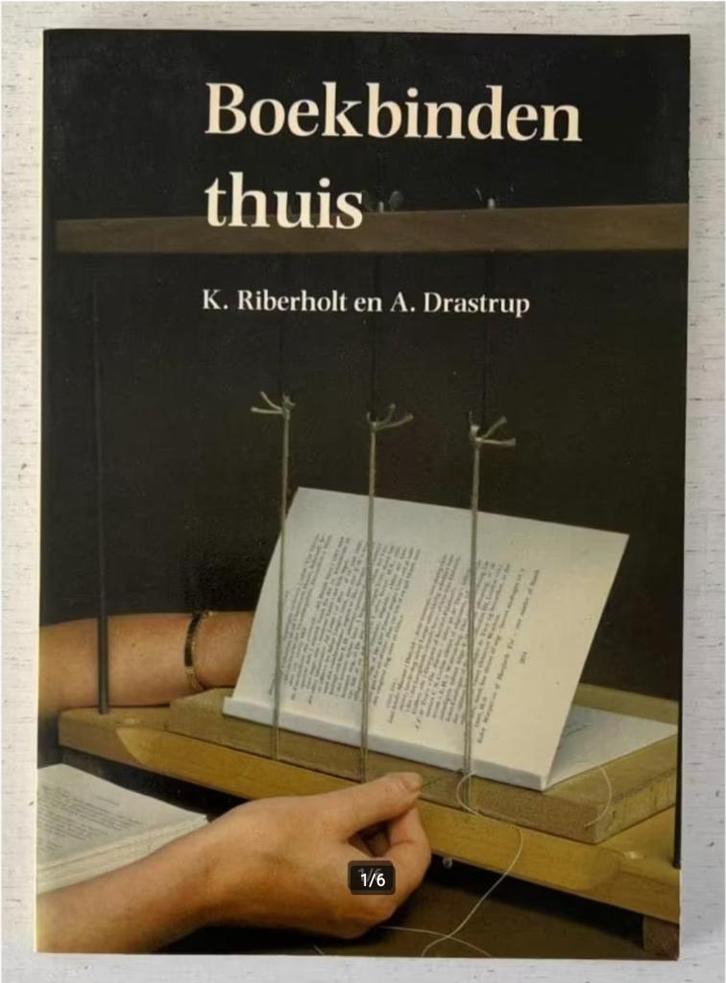 Boekbinden thuis - K. Riberholt, Boeken, Overige Boeken, Zo goed als nieuw, Ophalen of Verzenden