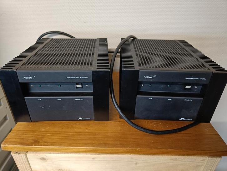 JK Acoustics Active I eindversterkers (set van 2), Auto diversen, Autospeakers, Zo goed als nieuw, Ophalen of Verzenden