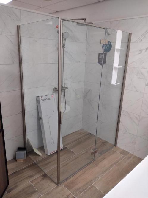 Douchecabine Pura 140x90, evt met Damixa Showerset, Huis en Inrichting, Badkamer | Badtextiel en Accessoires, Zo goed als nieuw