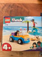 Lego Friends Strandbuggy Fun 41725 Compleet, Ophalen of Verzenden, Zo goed als nieuw, Complete set, Lego