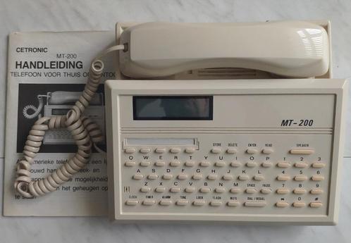 Cetronic MT-200 vintage vaste telefoon voor thuis of kantoor, Telecommunicatie, Vaste telefoons | Niet Draadloos, Gebruikt, Ophalen