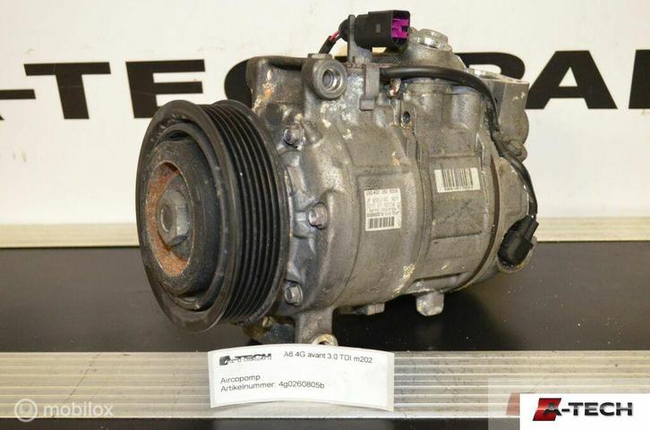Aircopomp Audi A6 Avant C7 3.0 TDI BiT quattro ('11-'18), Auto-onderdelen, Airco en Verwarming, Audi, Gebruikt, Ophalen of Verzenden