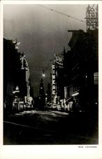 Amsterdam, nachtopname  Hub Leufkens, Ophalen of Verzenden, 1940 tot 1960, Ongelopen, Noord-Holland